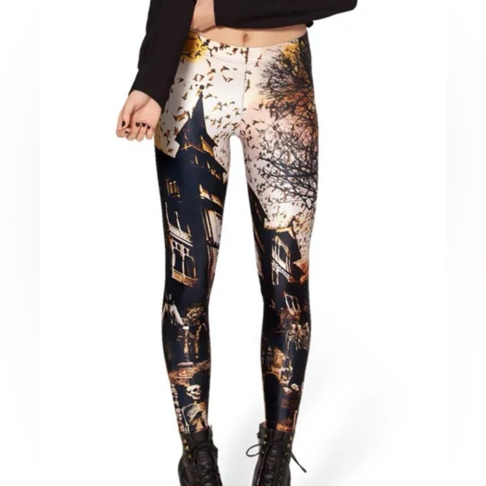 RARE Blackmilk Haunted House 2.0 Leggings